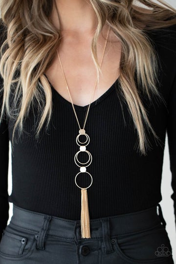 Join The Circle - Gold - Paparazzi Accessories