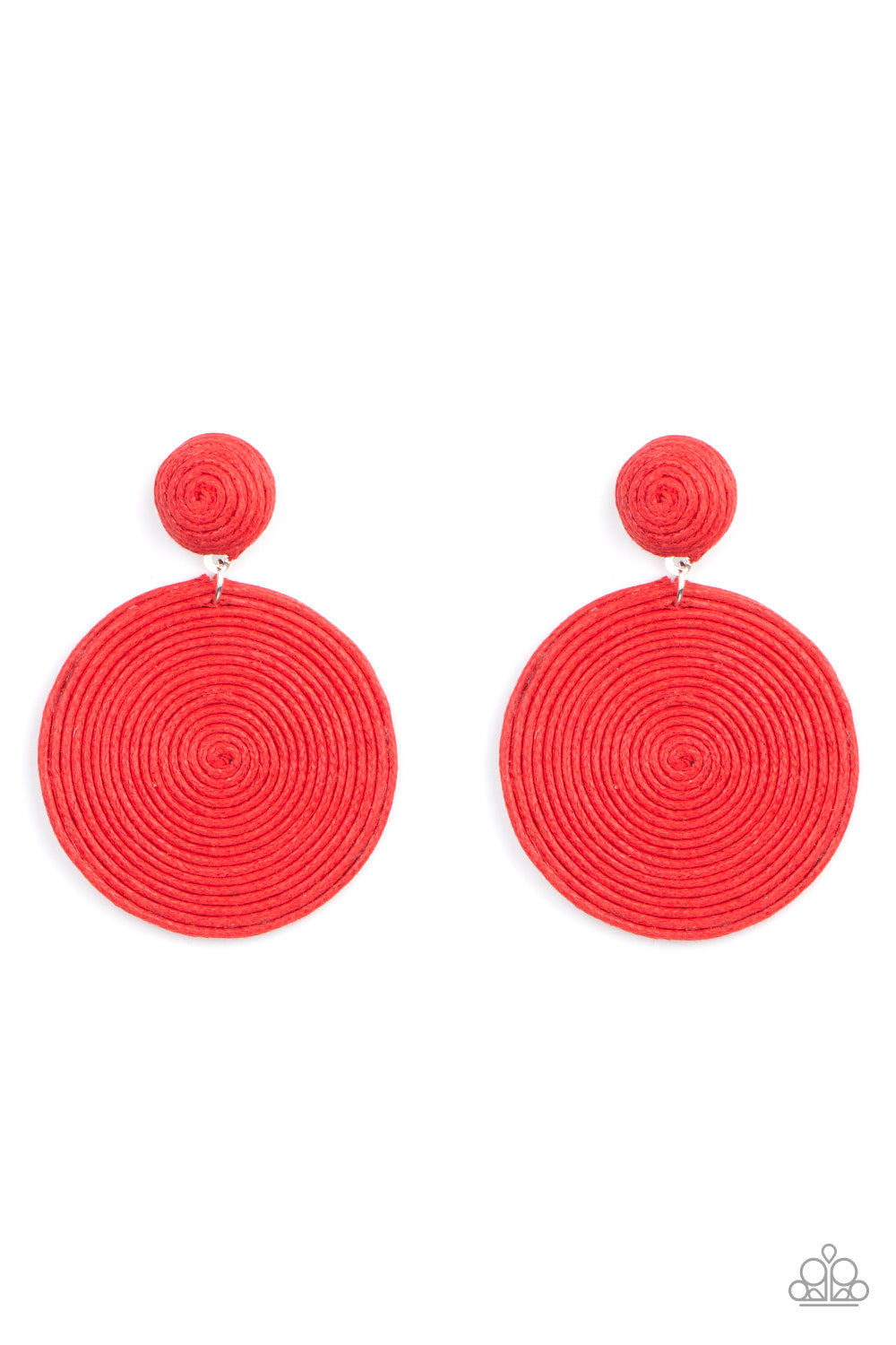 Circulate The Room - Red - Paparazzi Accessories