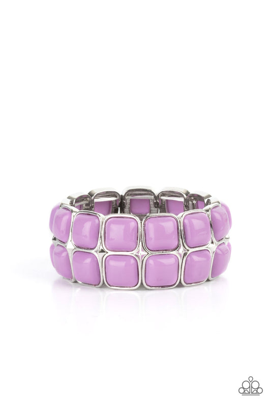 Double The DIVA-ttitude - Purple - Paparazzi Accessories