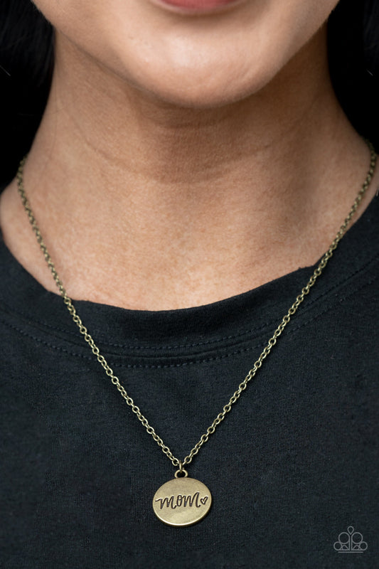 The Cool Mom - Brass - Paparazzi Accessories