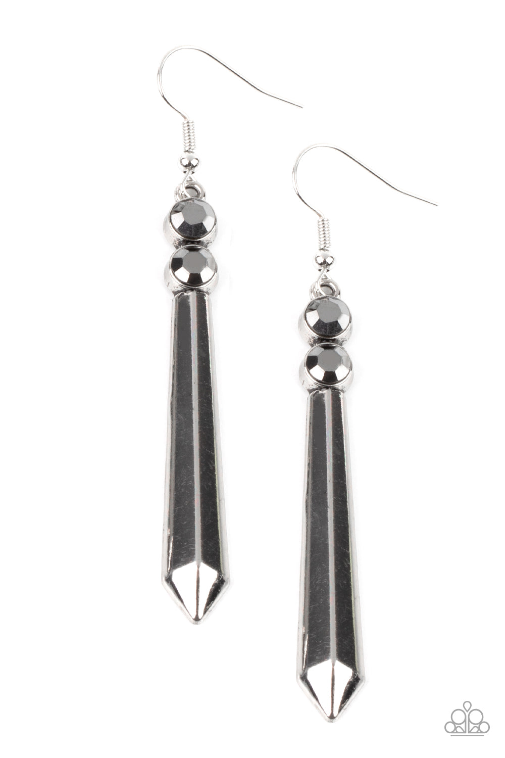 Sparkle Stream - Silver - Paparazzi Accessories