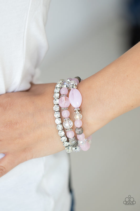 Ethereal Etiquette - Pink - Paparazzi Accessories