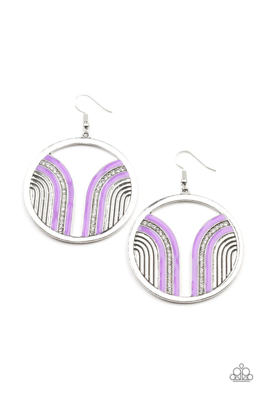 Delightfully Deco - Purple - Paparazzi Accessories