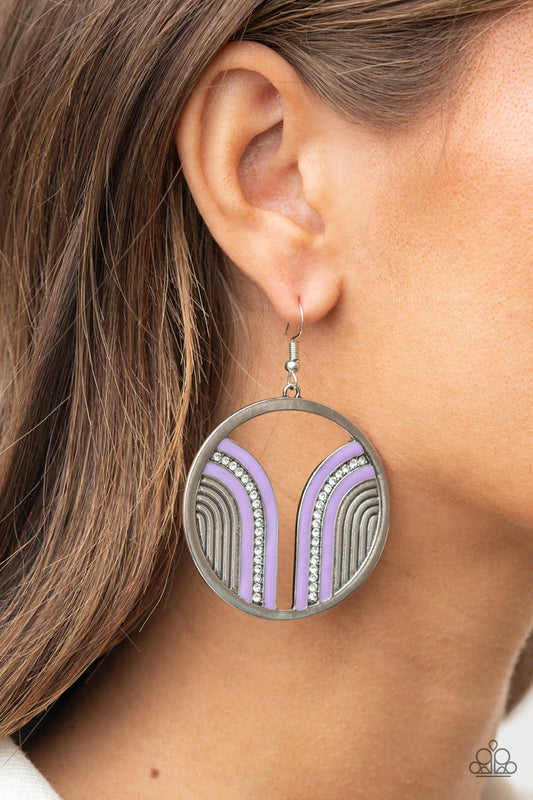 Delightfully Deco - Purple - Paparazzi Accessories