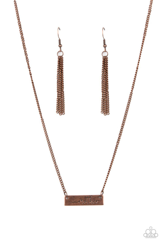 Joy Of Motherhood - Copper - Paparazzi Accessories