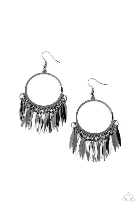 Radiant Chimes - Black - Paparazzi Accessories