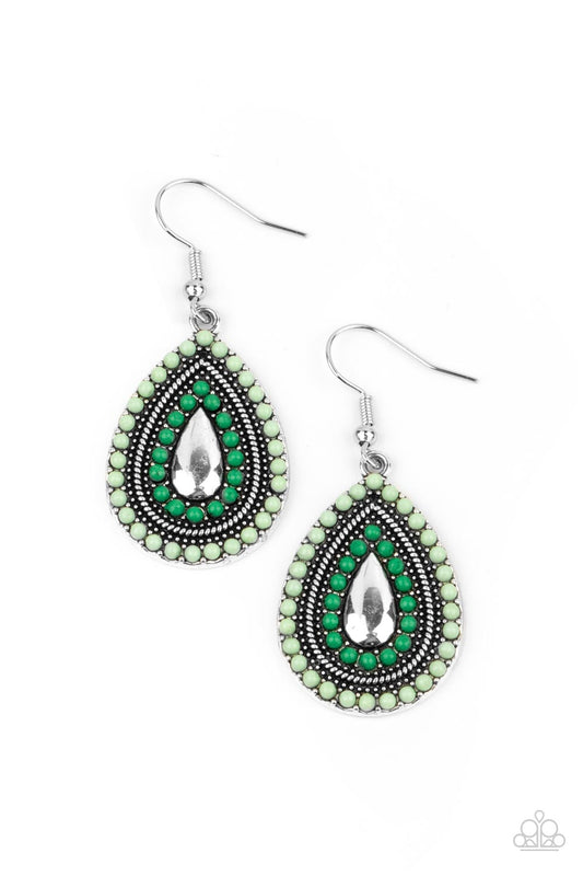 Beaded Bonanza - Green - Paparazzi Accessories