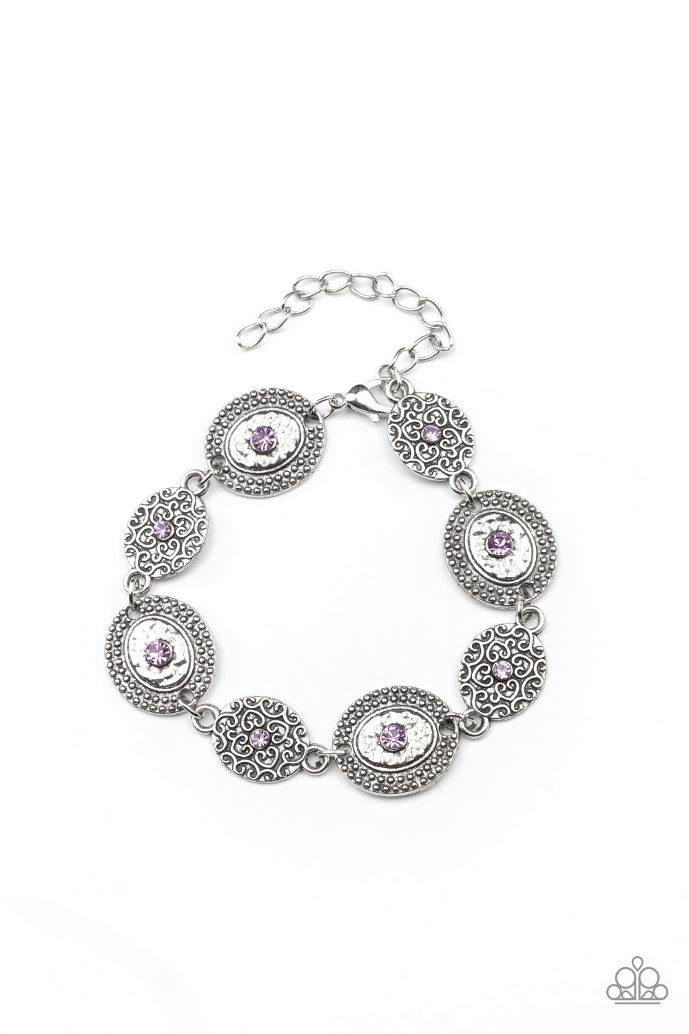 Secret Garden Glamour - Purple - Paparazzi Accessories