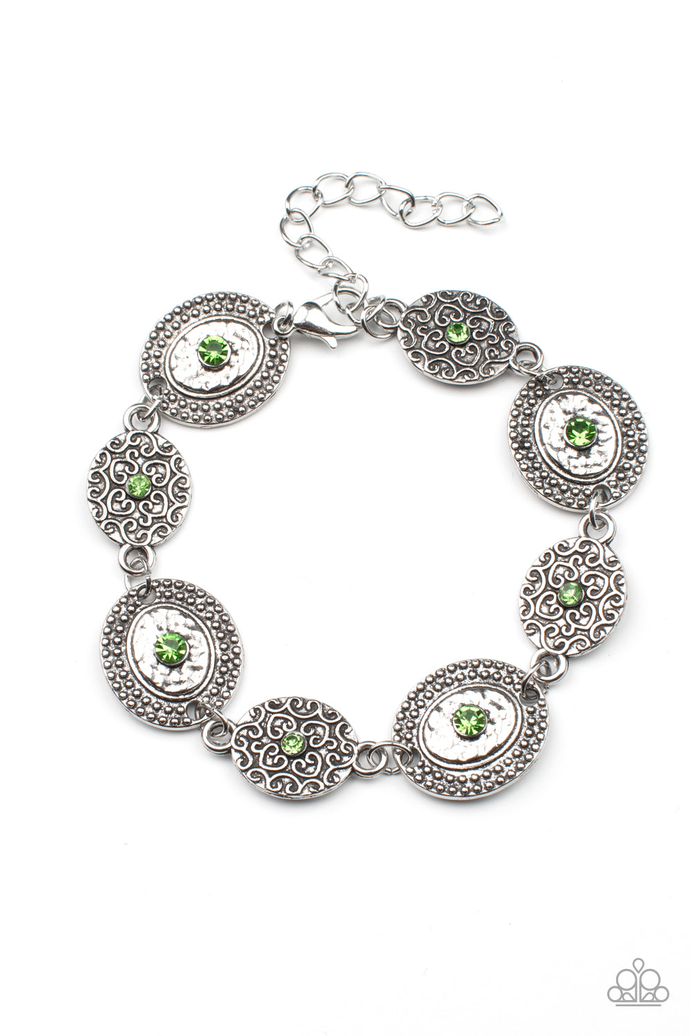 Secret Garden Glamour - Green - Paparazzi Accessories