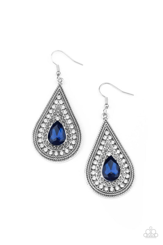 Metro Masquerade - Blue - Paparazzi Accessories