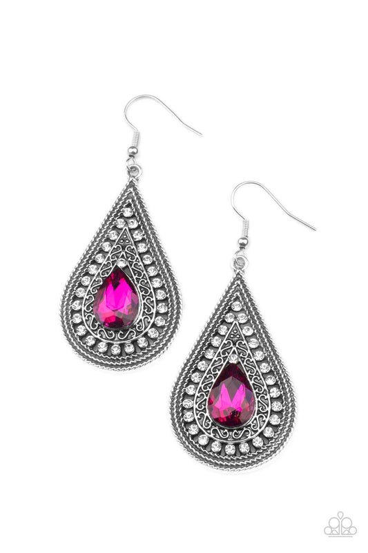Metro Masquerade - Pink - Paparazzi Accessories