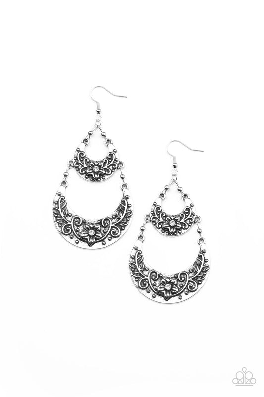 Springtime Gardens - White - Paparazzi Accessories