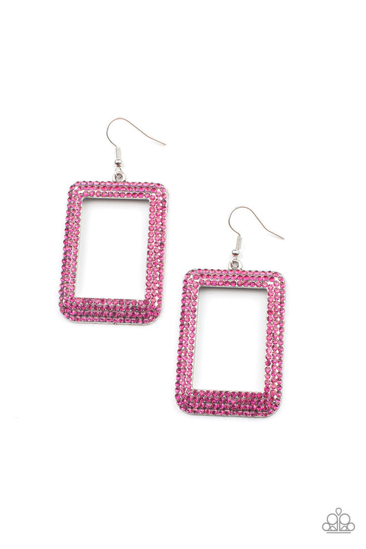 World FRAME-ous - Pink - Paparazzi Accessories