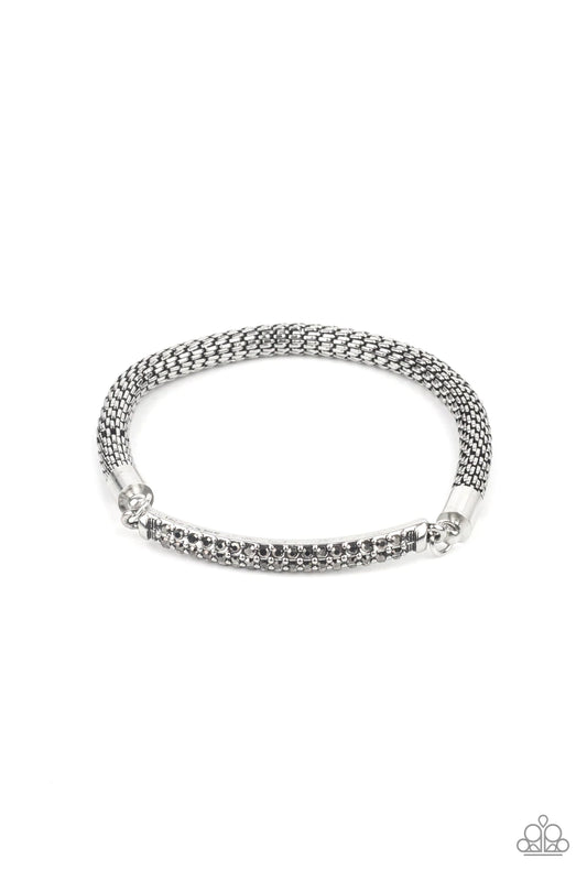 Fearlessly Unfiltered - Silver - Paparazzi Accessories