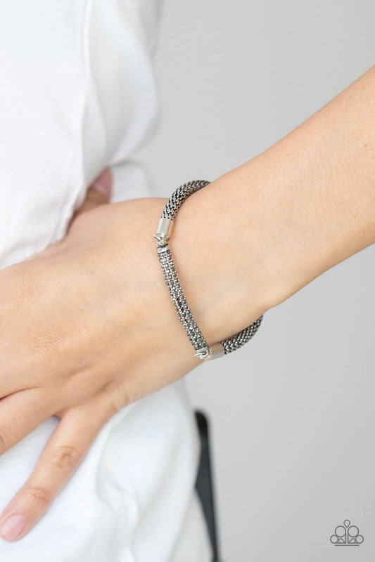 Fearlessly Unfiltered - Silver - Paparazzi Accessories