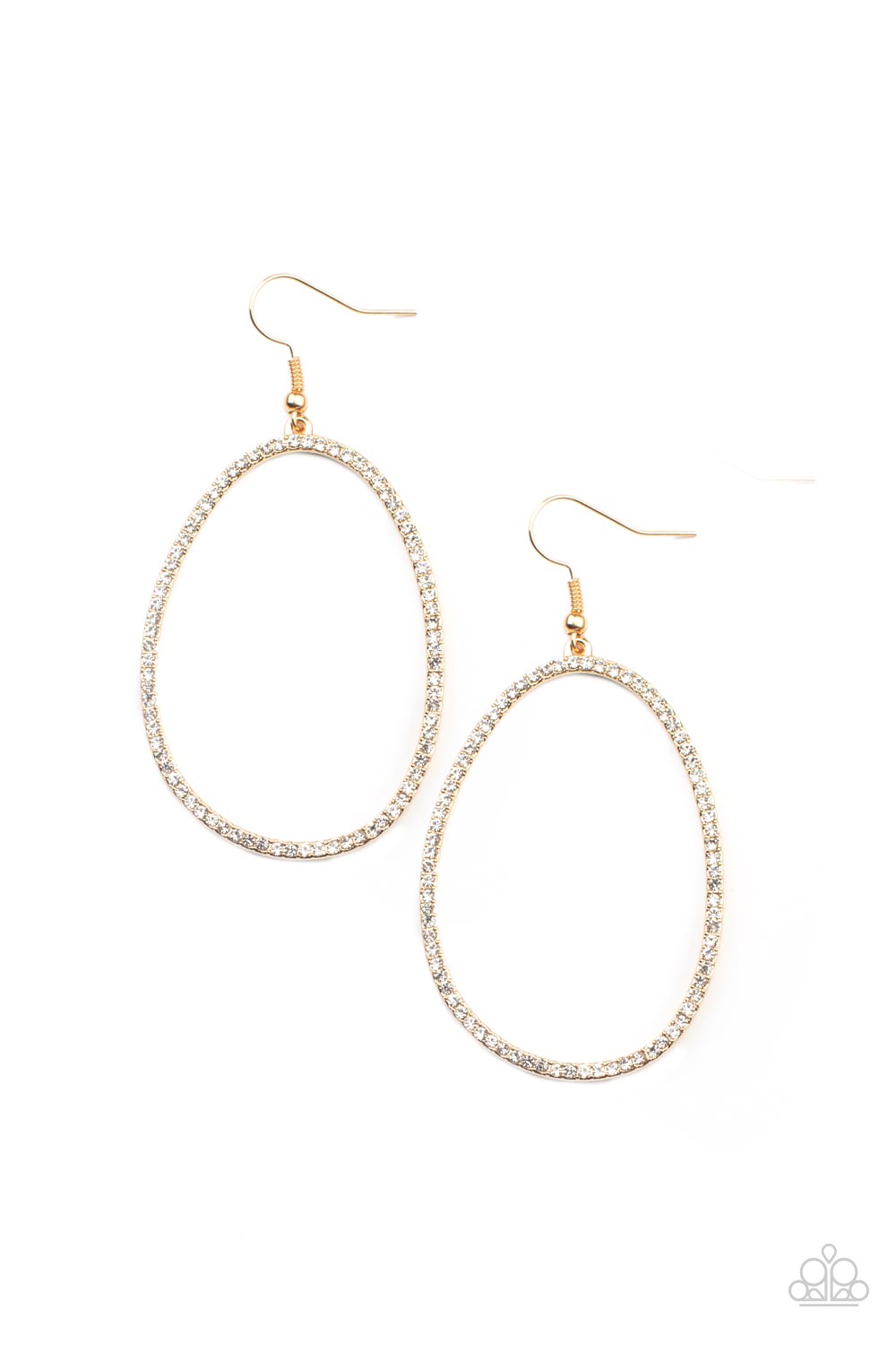 OVAL-ruled! - Gold - Paparazzi Accessories