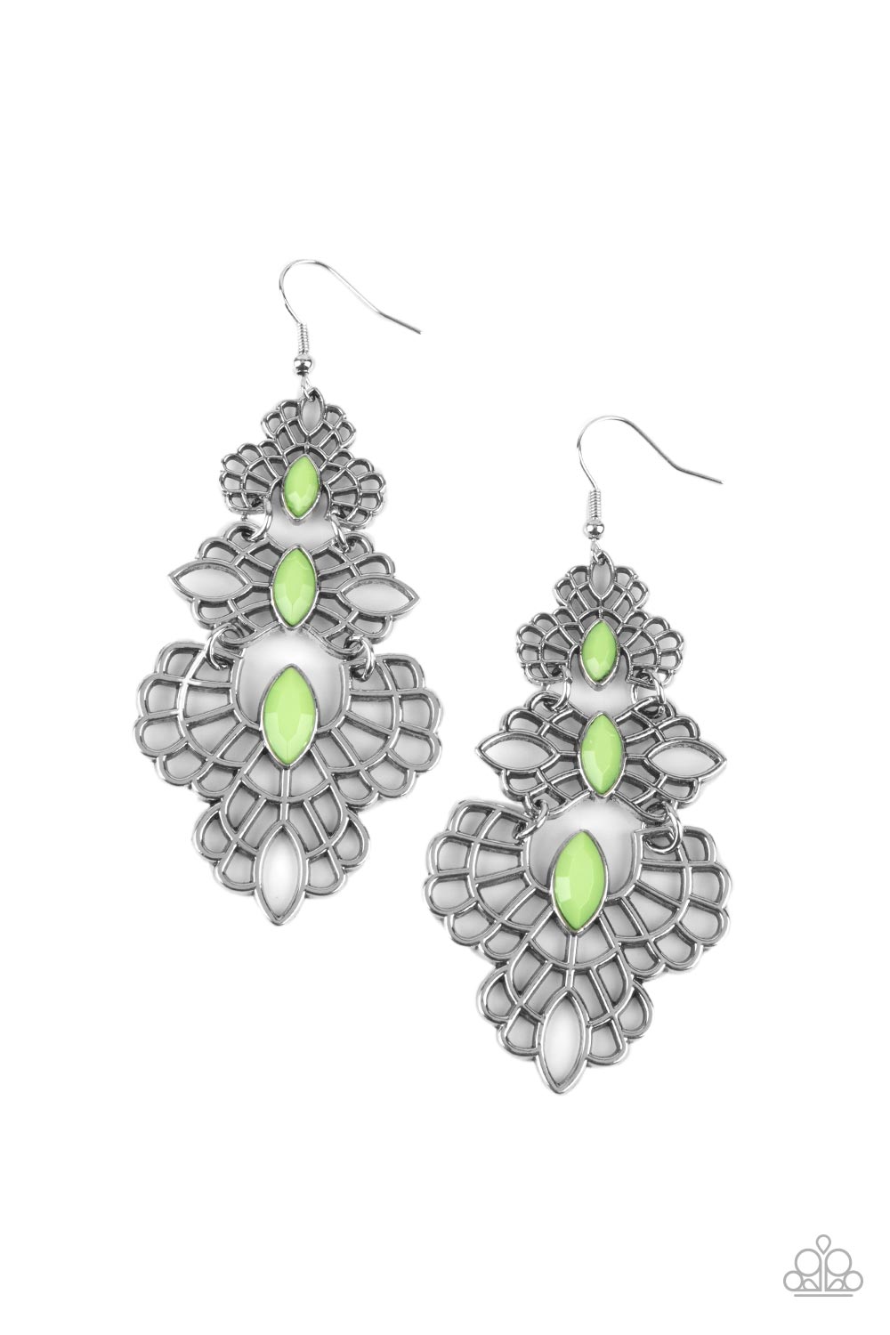 Flamboyant Frills - Green - Paparazzi Accessories