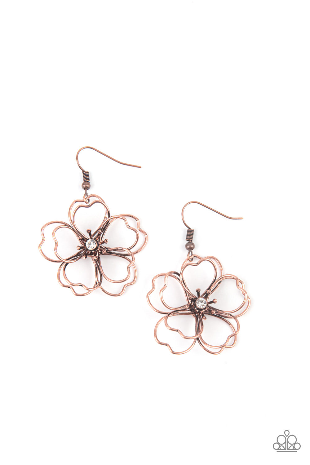 Petal Power - Copper - Paparazzi Accessories