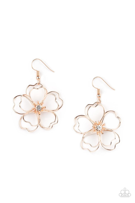 Petal Power - Rose Gold - Paparazzi Accessories