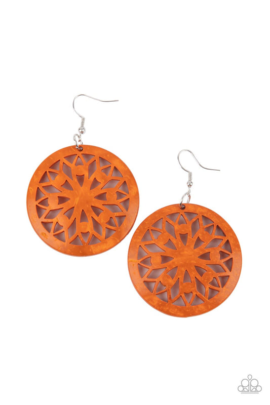 Ocean Canopy - Orange - Paparazzi Accessories