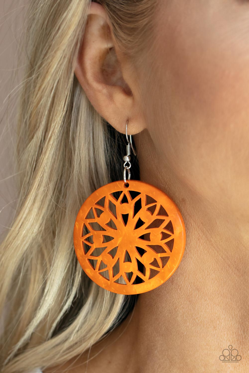 Ocean Canopy - Orange - Paparazzi Accessories