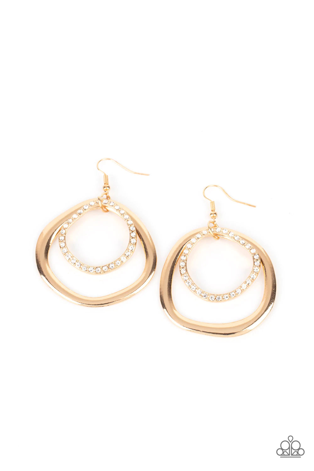 Spinning With Sass - Gold - Paparazzi Accessories