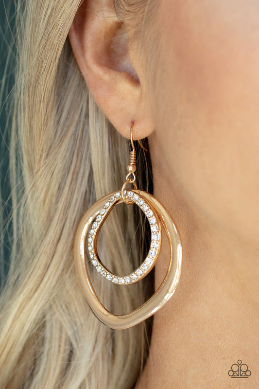 Spinning With Sass - Gold - Paparazzi Accessories