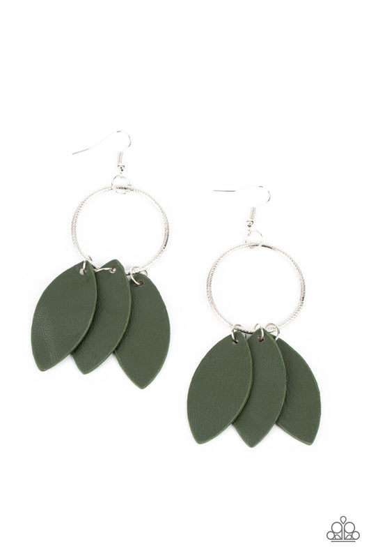 Leafy Laguna - Green - Paparazzi Accessories