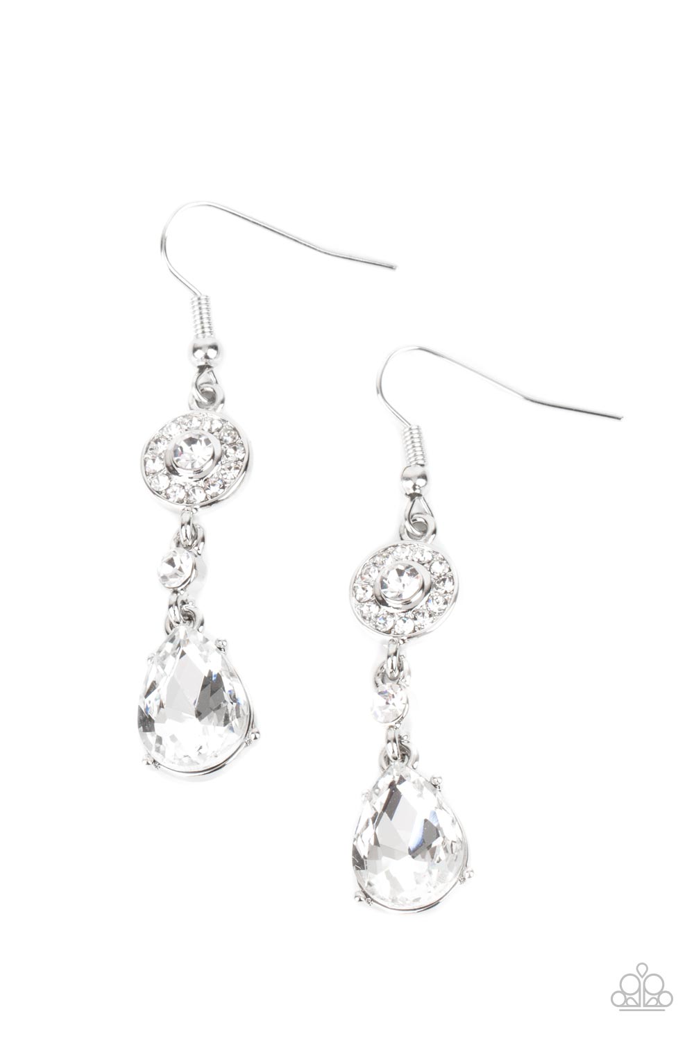 Graceful Glimmer - White - Paparazzi Accessories