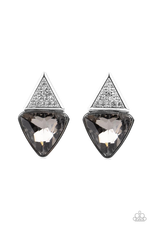 Risky Razzle - Silver - Paparazzi Accessories