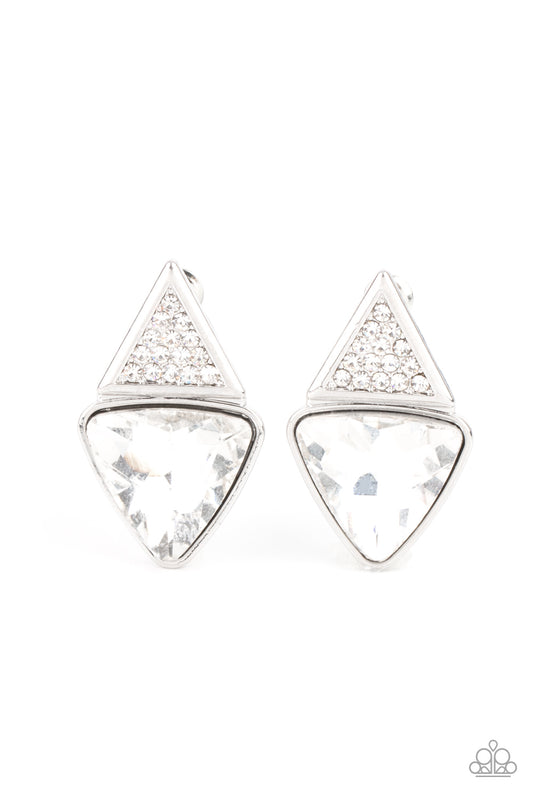Risky Razzle - White - Paparazzi Accessories