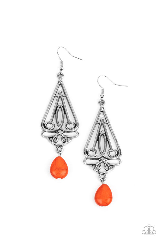 Transcendent Trendsetter - Orange - Paparazzi Accessories