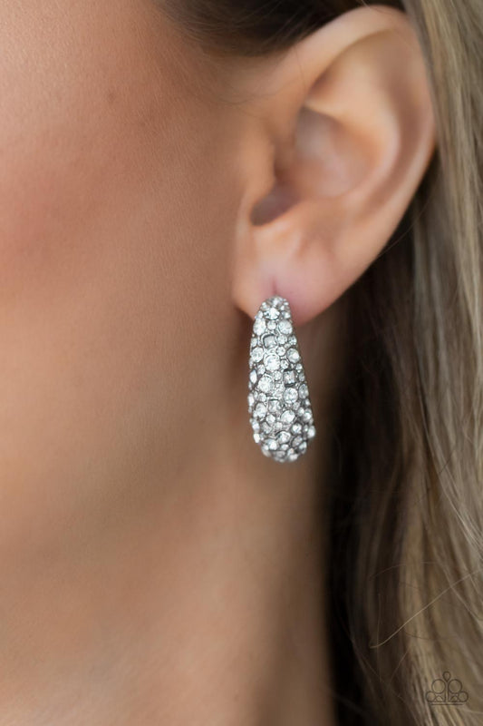 Glamorously Glimmering - White - Paparazzi Accessories