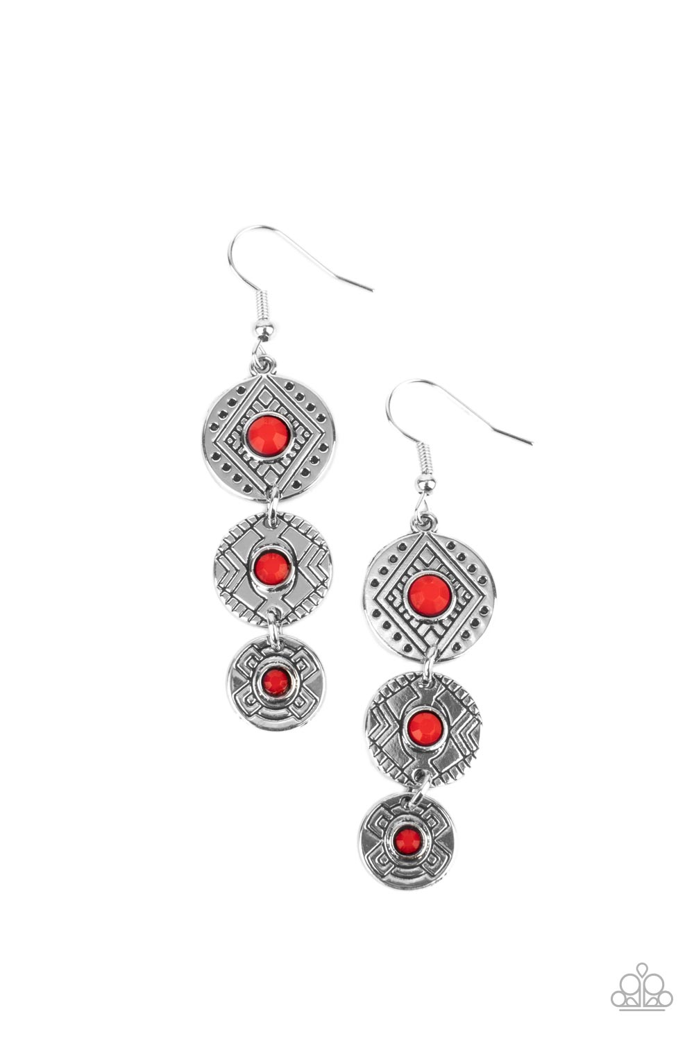 Totem Temptress - Red - Paparazzi Accessories