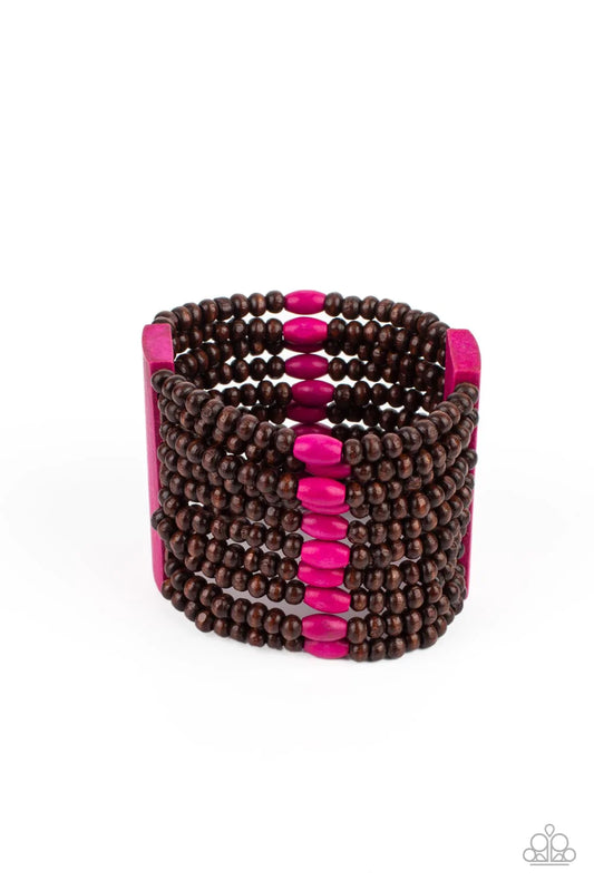 Tropical Trendsetter - Pink - Paparazzi Accessories
