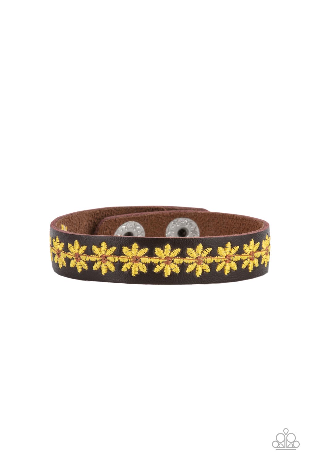 Wildflower Wayfarer - Yellow - Paparazzi Accessories