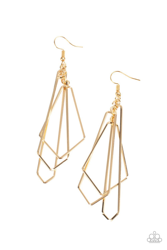 Shape Shifting Shimmer - Gold - Paparazzi Accessories
