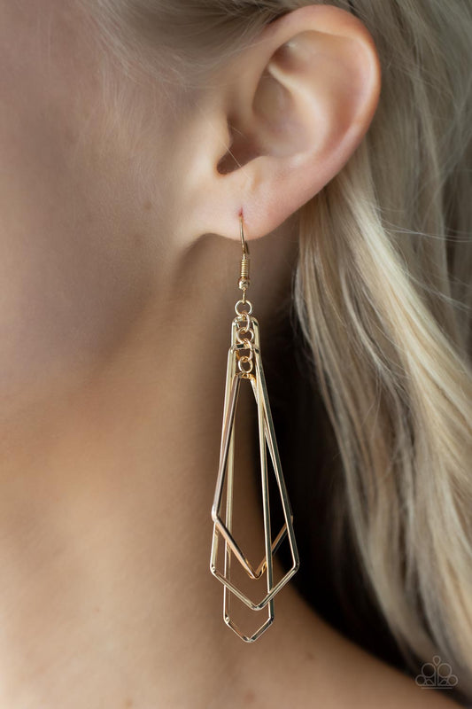 Shape Shifting Shimmer - Gold - Paparazzi Accessories