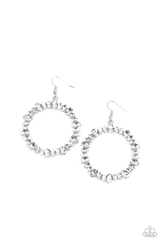 Glowing Reviews - White - Paparazzi Accessories