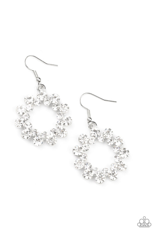 Champagne Bubbles - White - Paparazzi Accessories