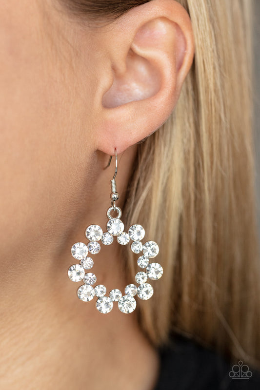 Champagne Bubbles - White - Paparazzi Accessories