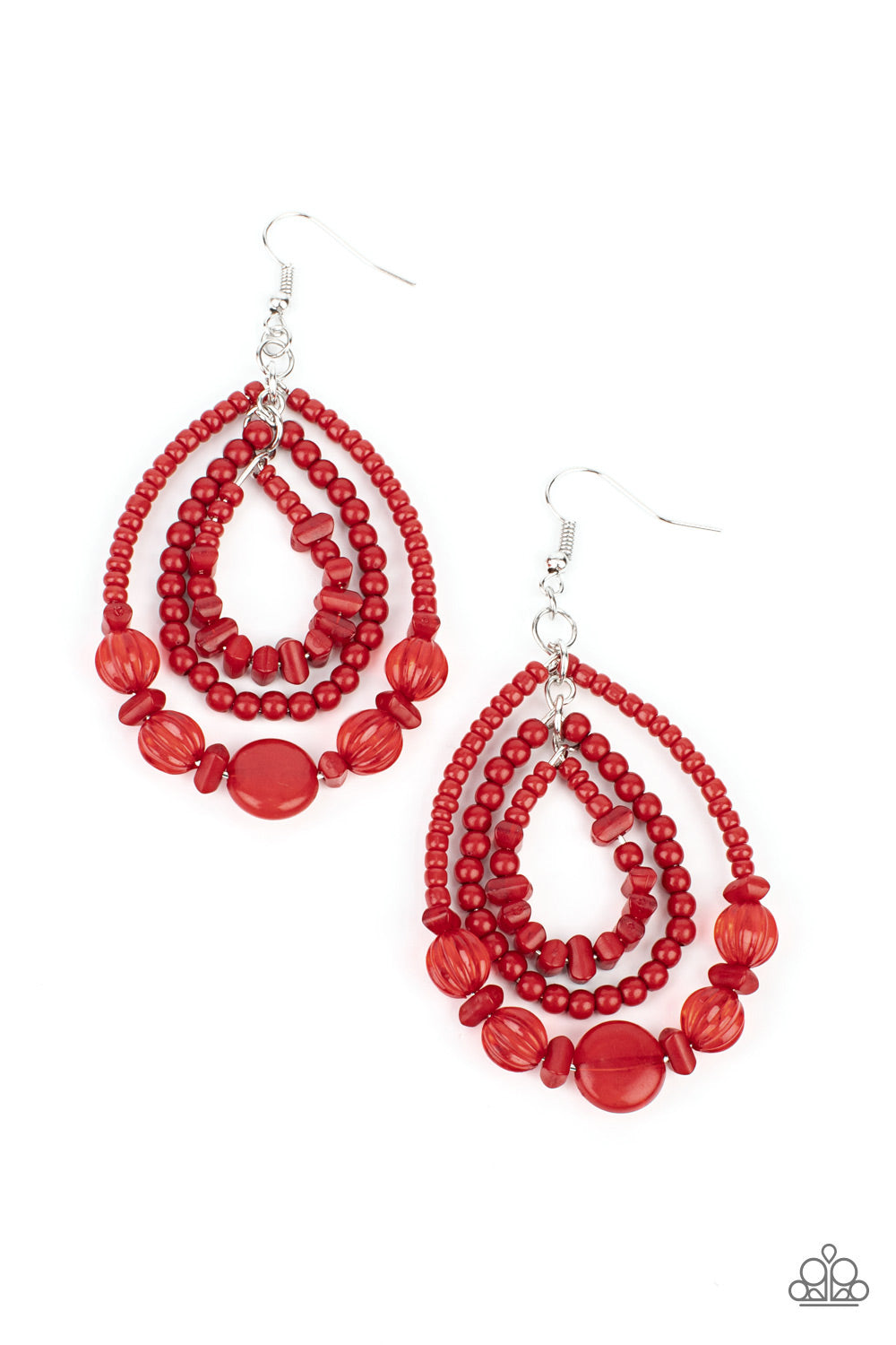 Prana Party - Red - Paparazzi Accessories