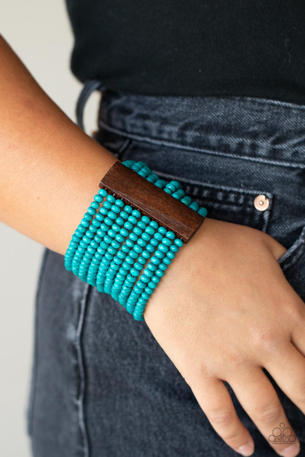 Waikiki Wonderland - Blue - Paparazzi Accessories