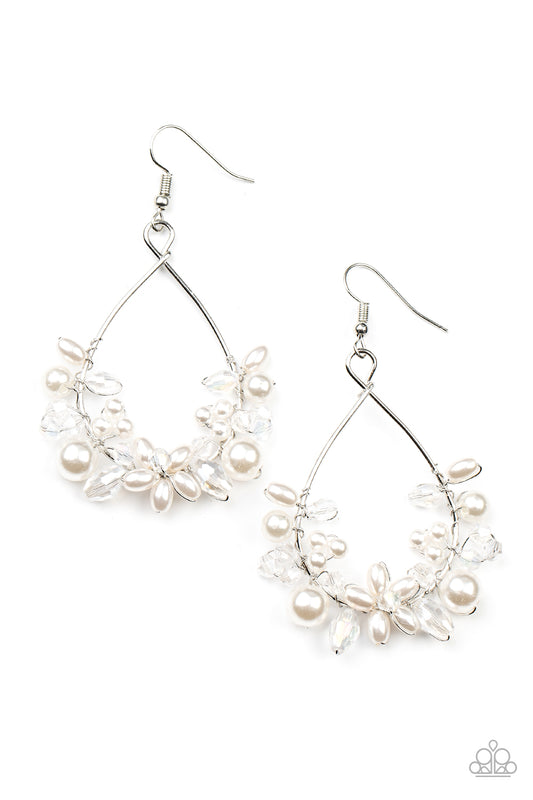 Marina Banquet - White - Paparazzi Accessories