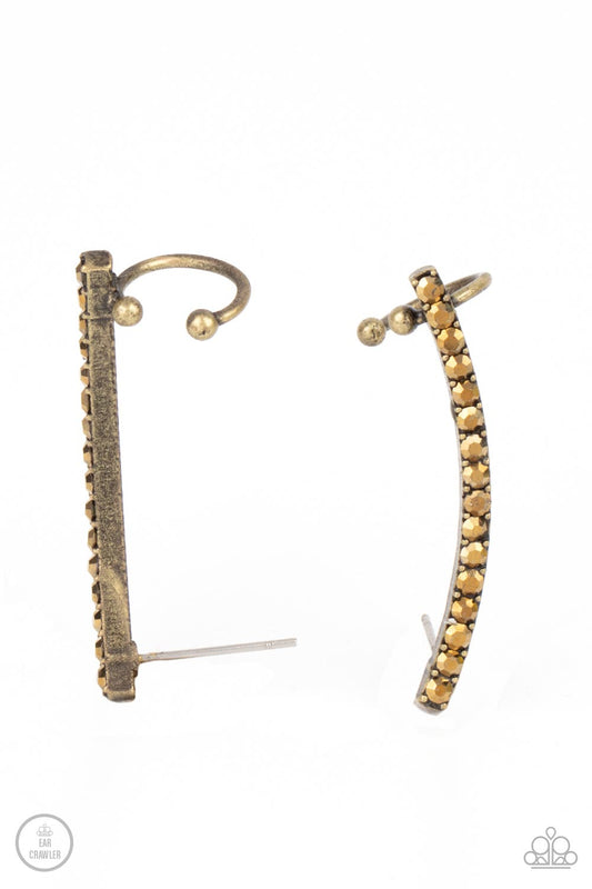 Give Me The SWOOP - Brass - Paparazzi Accessories