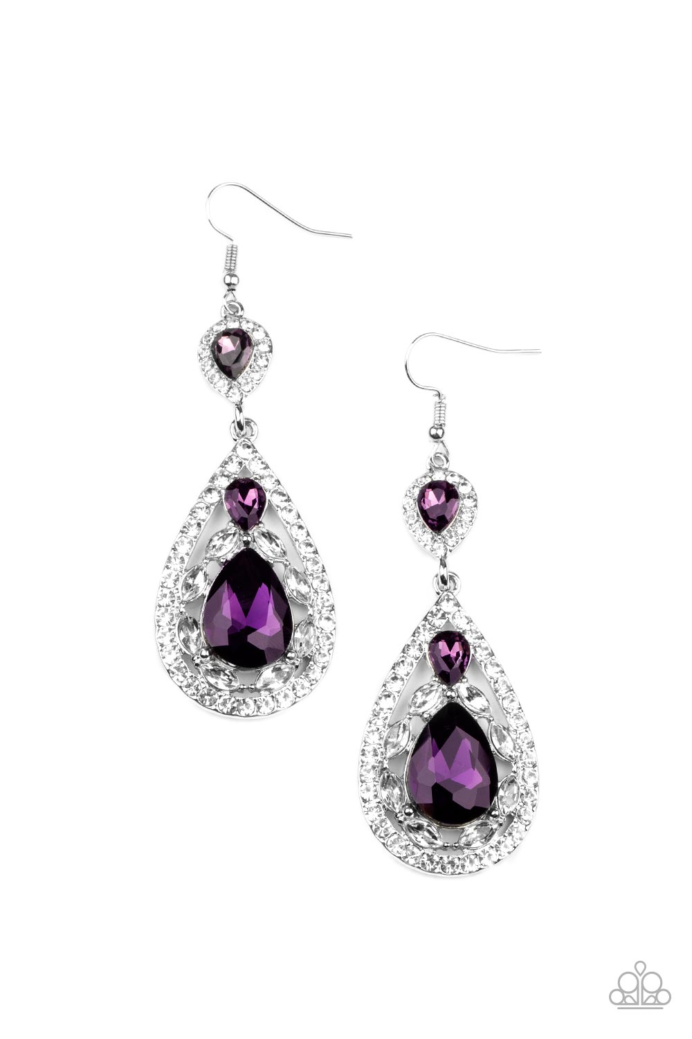 Posh Pageantry - Purple - Paparazzi Accessories