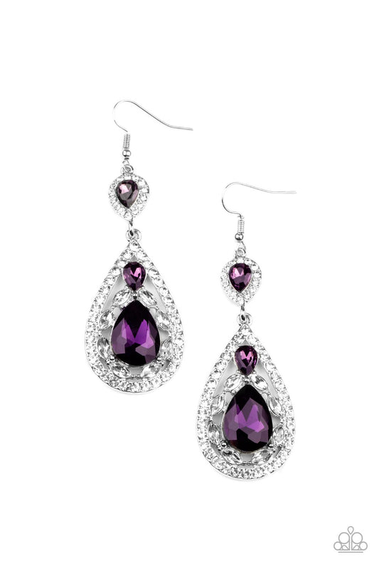 Posh Pageantry - Purple - Paparazzi Accessories