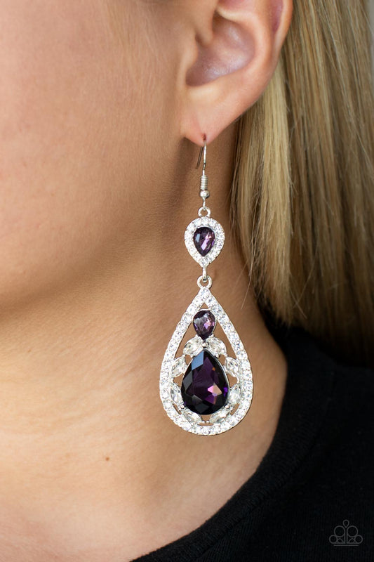 Posh Pageantry - Purple - Paparazzi Accessories
