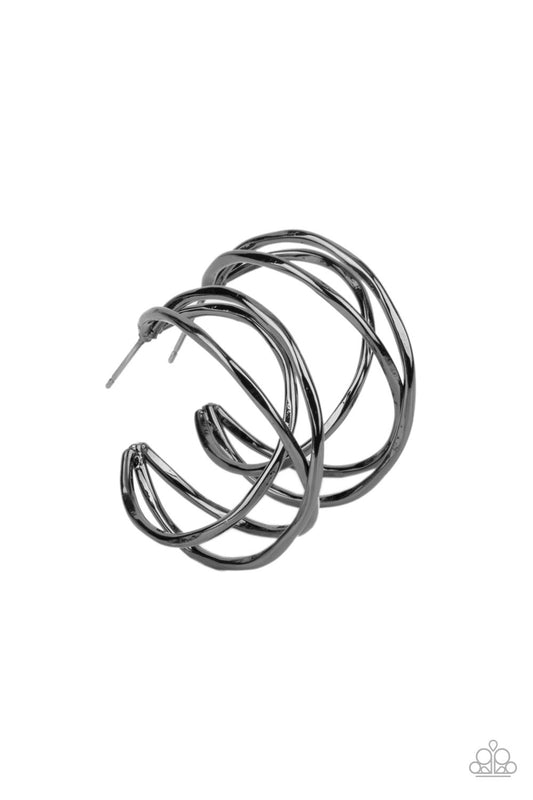 City Contour - Black - Paparazzi Accessories