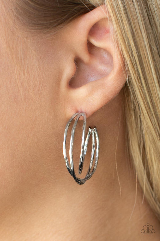 City Contour - Silver - Paparazzi Accessories
